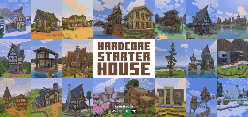 Hardcore Starter House (40 Maps)